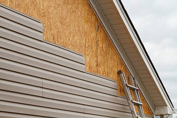 Professional Wood Siding technician working in Grampian, PA